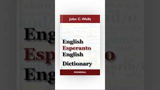 My favorite English / Esperanto dictionary #esperanto #languagelearning