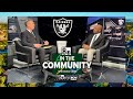 Las Vegas Raiders Chief Financial Officer Michael Crome | 8 In The Community