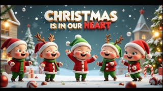 Natal Ada di Hati Kita 💖 | Lagu Natal Tarian Bayi yang Menggemaskan untuk Anak-Anak | KidsLearn R... screenshot 1
