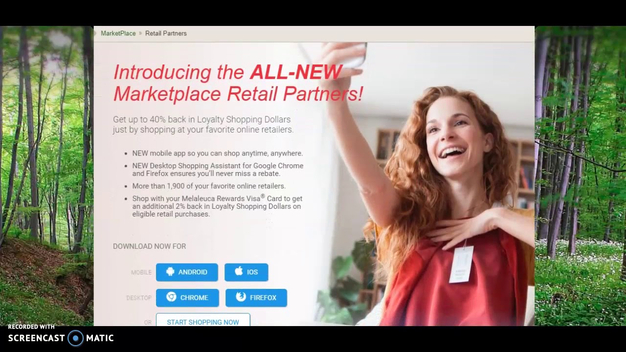 Melaleuca Learn to earn & marketplace