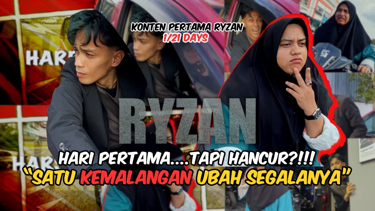 SELAMAT DATANG RYZAN!!! DIRI SEBENAR HARSZAN TERKELUAR?! HARI PERTAMA TAPI DAH BERTUMBUK?!