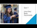 Linux Shell  Beginner Quiz Walkthrough | Introduction to the Shell
