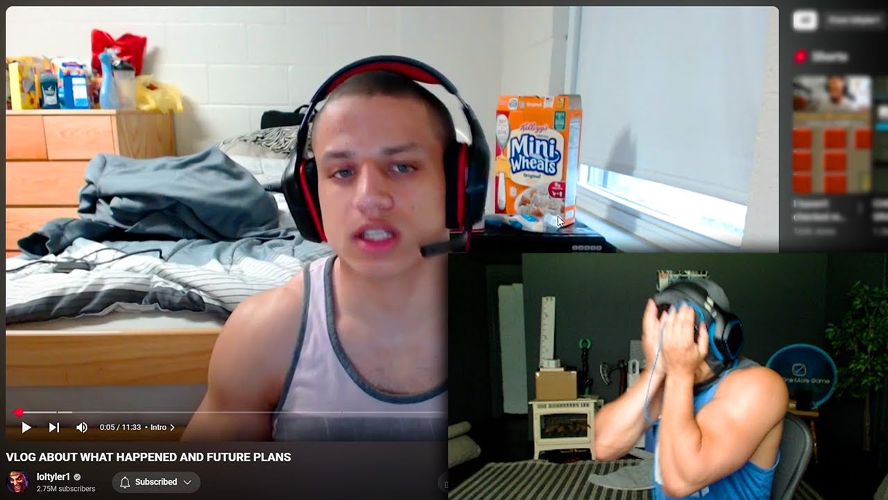 Tyler1 Reacts to His FIRST EVER Vlog