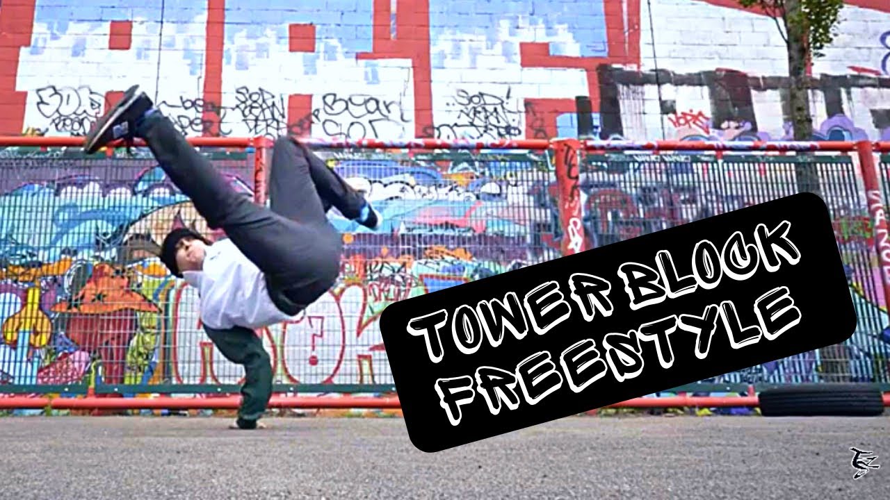 Tower Block Freestyle | Bboys on concrete - YouTube