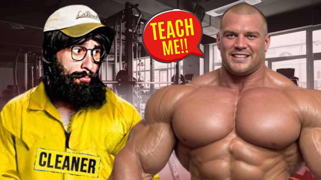 Cleaner Destroys BODYBUILDER With Insane Strength 🤯 | Anatoly GYM PRANK