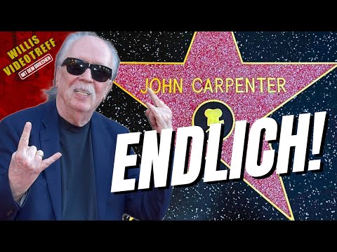 JOHN CARPENTER erhält seinen STERN!