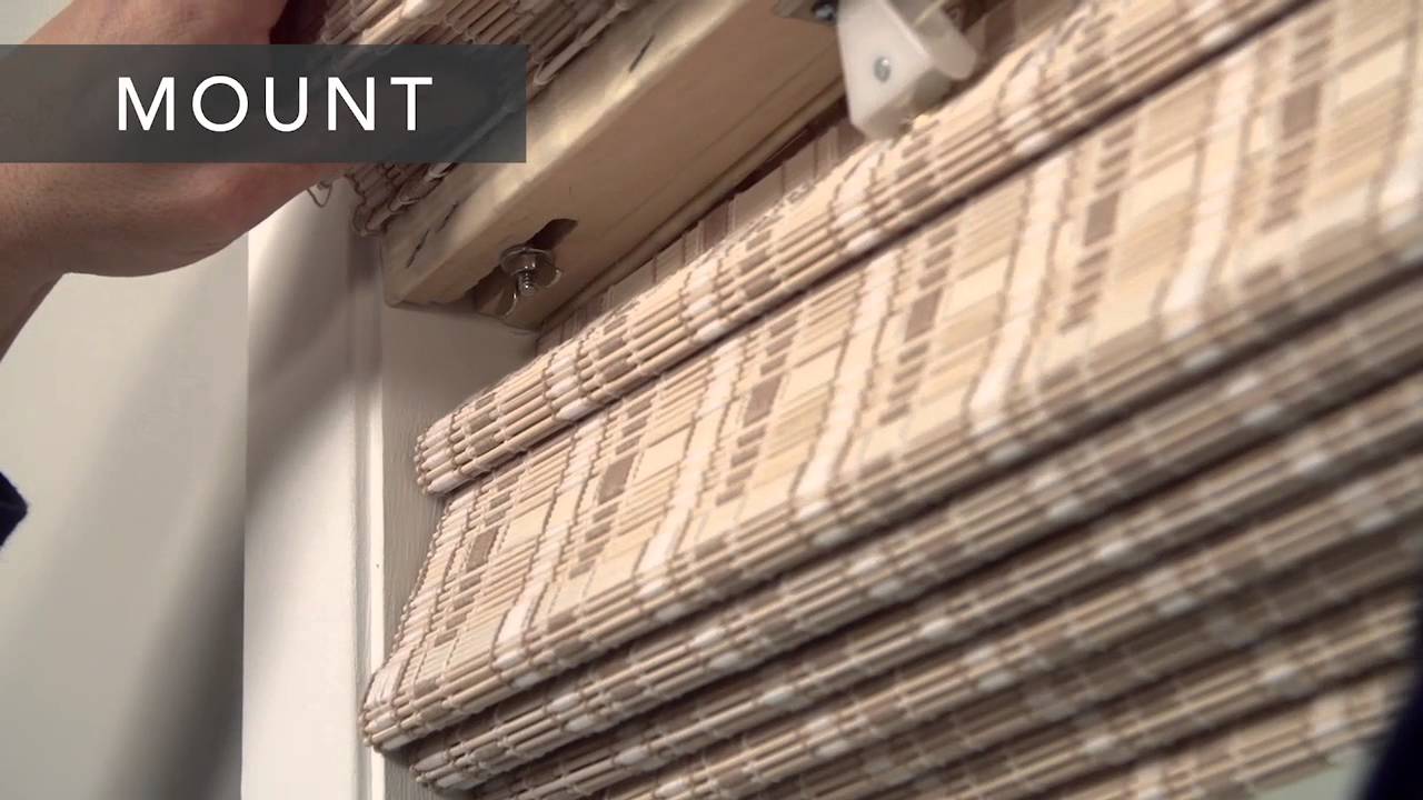 Signature Series | How to Install Natural Shades with Cord Lift - Inside Mount