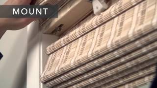 Signature Series | How to Install Natural Shades with Cord Lift - Inside Mount screenshot 5