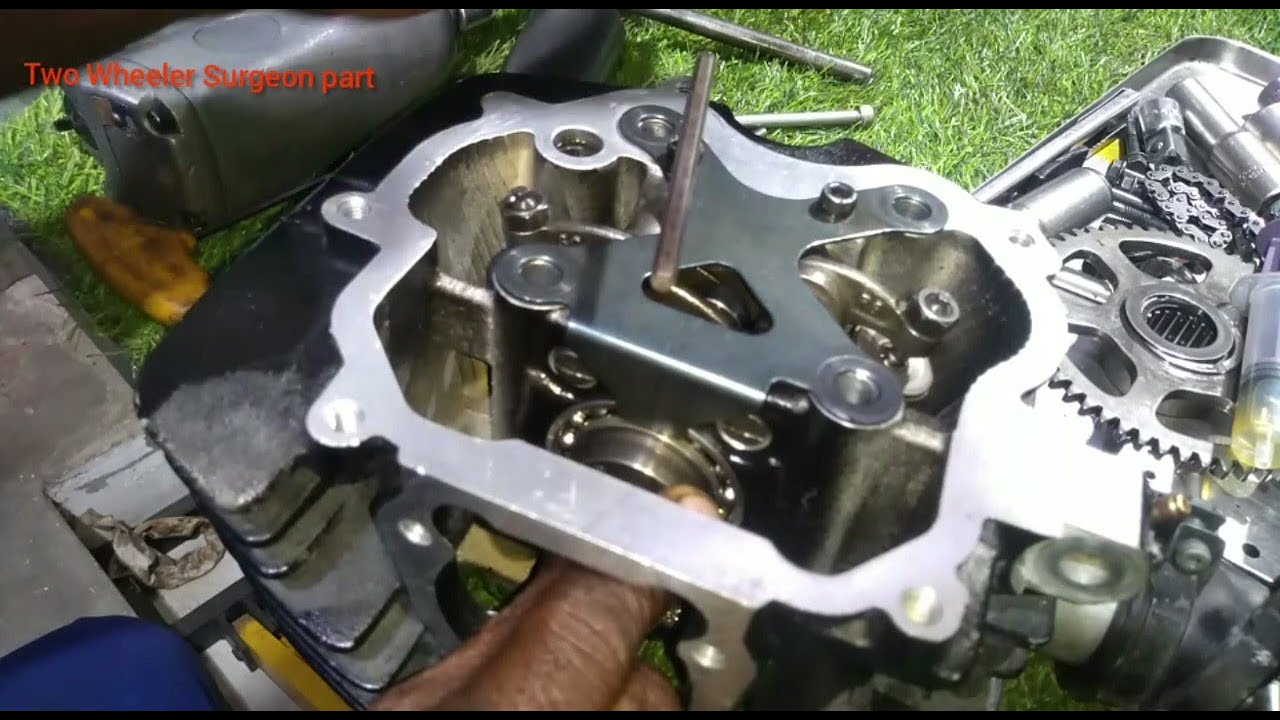 Yamaha FZ version 1| How fix timing in Cylinder head cam shaft