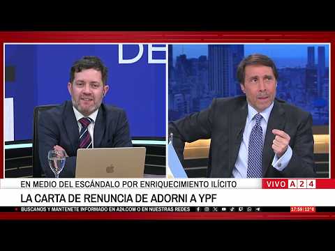 🚨 ÚLTIMA NOTICIA: LA CARTA DE RENUNCIA DE ADORNI A YPF