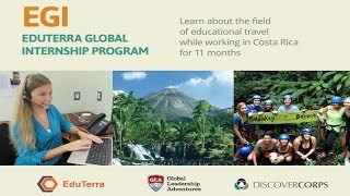 Global Leadership Adventures Internship Program in Costa Rica by Vinny Zanrosso 1,113 views 7 years ago 4 minutes, 32 seconds