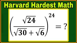 Only Genius Can Solve Harvard Hardest Mathematics Problem| Maths Challenge| Solve Math Problems With Vintage Inspired