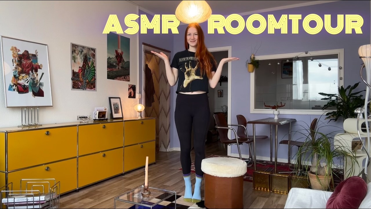 ✦ Room Tour  ✦ 25 yo, 48 sqm, Berlin-Marzahn (ASMR voice over)