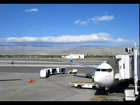 Alaska Airlines 737 Economy Class, Palm Springs to Seattle