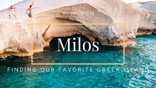 MILOS, GREECE - Could this be the *best* Greek Island?
