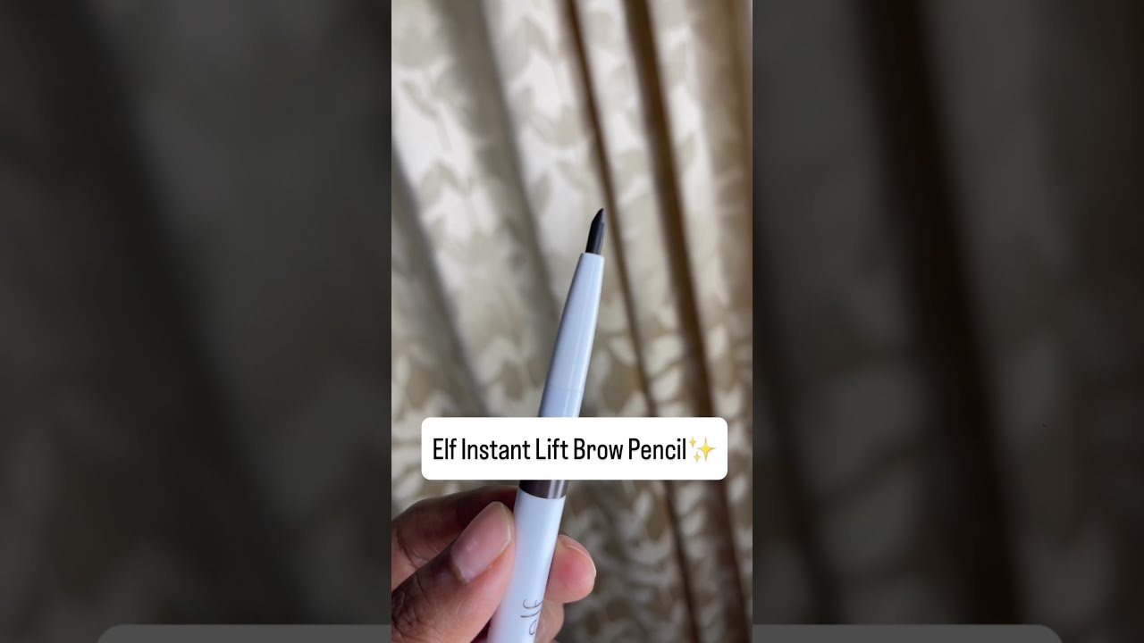 Elf Instant lift Brow Pencil🤎 #elf #makeup #browngirlmakeup #makeupfinds