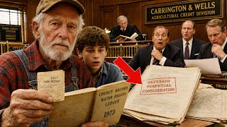 The Bank Mocked His $25 Farm Deposit — Until His Grandson Opened a 1973 County Ledger#legaldrama 