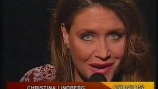 Christina Lindberg - Hälsning till morgonen (TV21's Tittartoppen)
