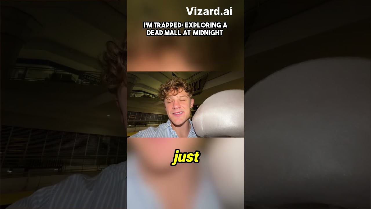 Я оказался в ловушке, исследуя заброшенный торговый центр в полночь.