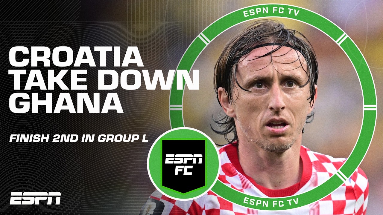 Croatia is 'a very limited side' 🗣️ REACTION to win over Ghana to advance to knockouts | ESPN FC