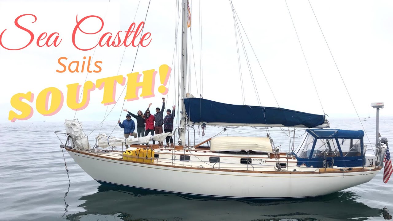 Sailing Avocet | Sea Castle Sails SOUTH!
