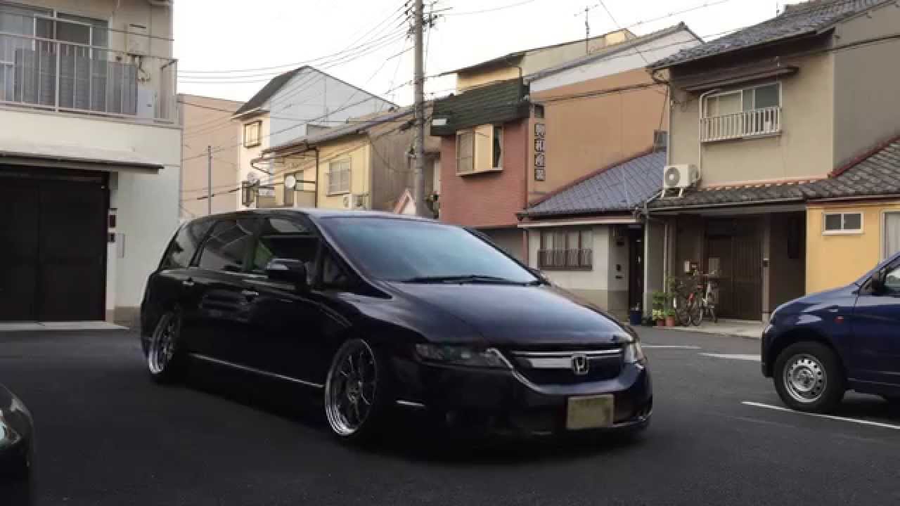 Rb1オデッセイ ハンドル全切りできるようになったよ Youtube