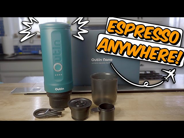 Outin Nano | Portable Electric Espresso Maker | Travel Coffee Machine