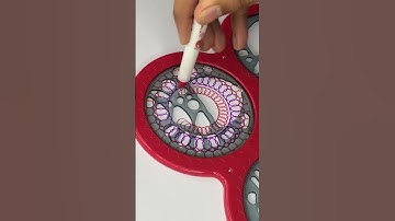 This Art Will Relax Your Soul: Mesmerizing Spirograph Patterns #asmr #art #spirograph #shorts #2025
