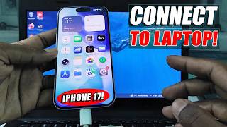 Connect your iphone 17/17 pro max to windows laptop!