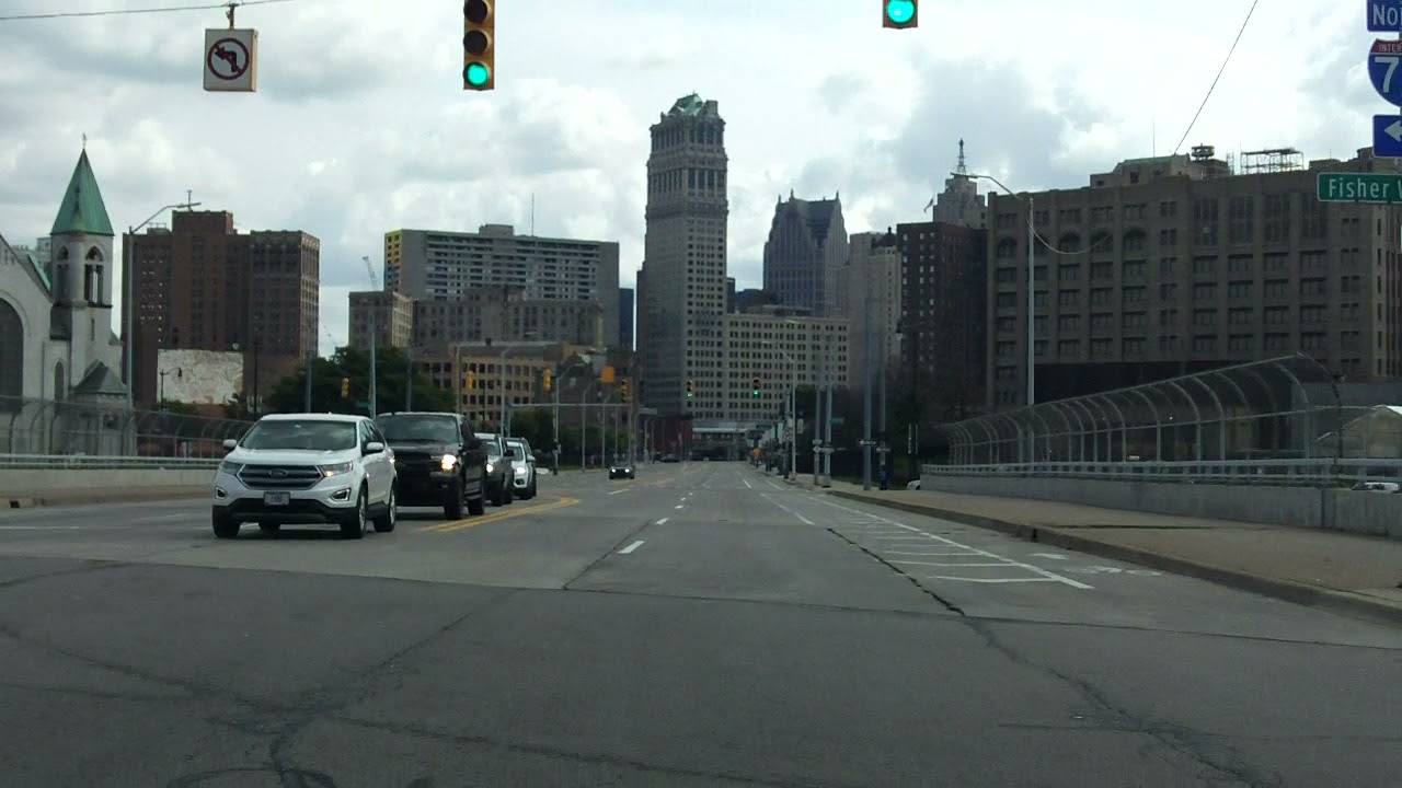 Grand River Avenue (Detroit, MI) eastbound YouTube