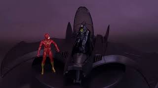 Spin Master The Flash Movie Batwing with Flash and Batman @TheReviewSpot