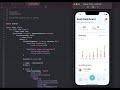 SaaS Dashboard App UI With Stylish Bar Graphs using SwiftUi 3.0 🤓