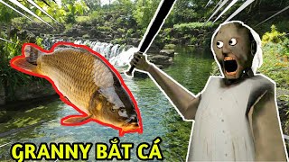 GRANNY BẮT CÁ BẰNG CÂY GẬY THẦN THÁNH!!!!| GRANNY VÀ VALAK ĐI CẮM TRẠI screenshot 5
