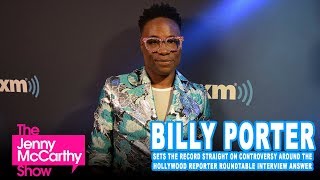 Billy Porter clarifies Hollywood Reporter controversy