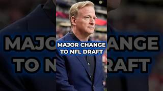 The NFL Draft Is Set For A HUGE Change In 2026 #nfl #nfldraft #shorts