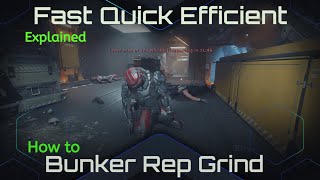 Fast Bunker Rep Grind | Killing Hostile Turrets | Special Ending | Star Citizen 3.18.2