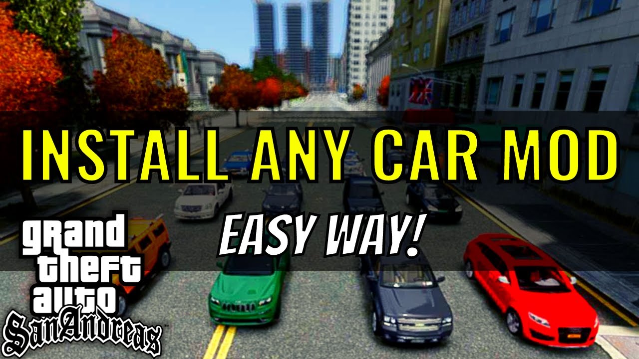 How to install your Favourite Cars in Gta San Andreas | Cars mods in ...