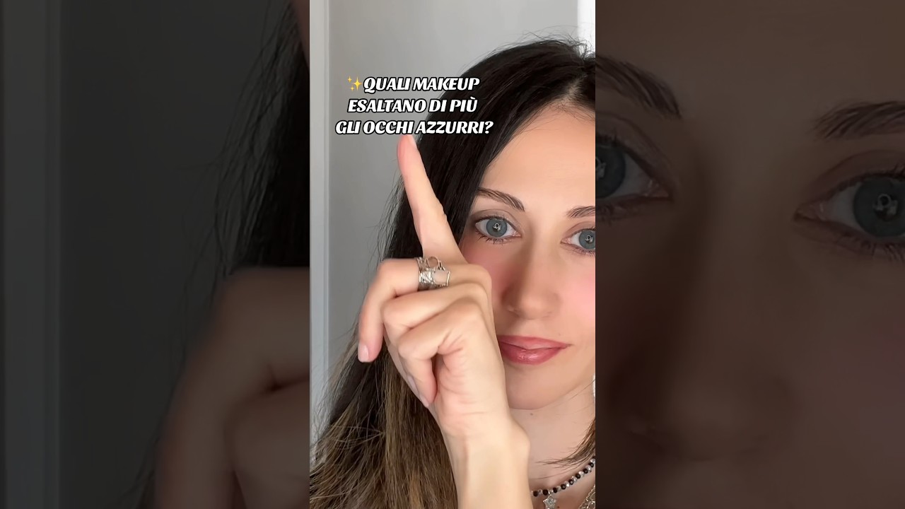 Idee makeup per occhi azzurri 🦋 #truccoocchi #makeuptutorial #makeup #makeuplook #blueyes
