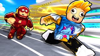 OVER 999M SPEED!  Roblox Race A Friend