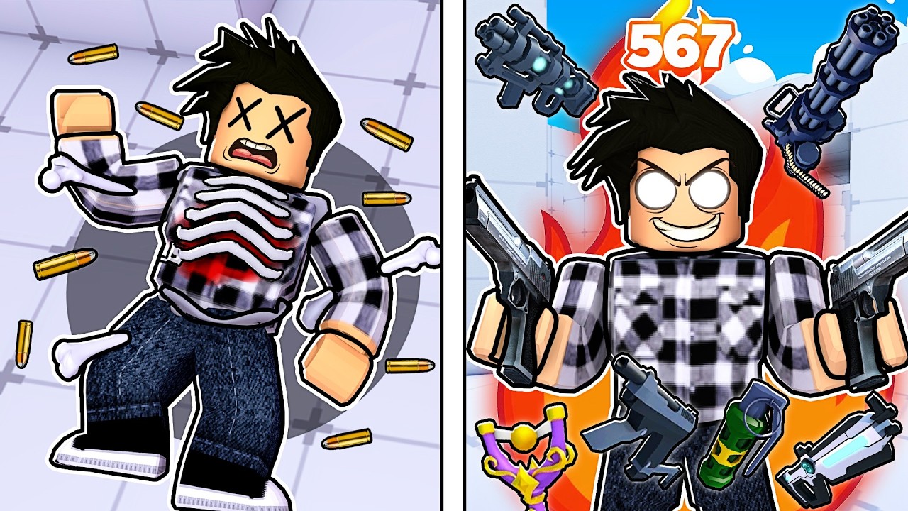 À Chaque Fois Que JE MEURS Mon Arme Change Dans ROBLOX RIVALS