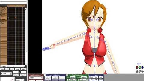 MMD Tutorial: How to Make and Save Motion Data w/ Krystal