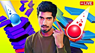 STACK BALL 3D LIVESPEED RUN FIREMODE | AmitXPlayz #stackball