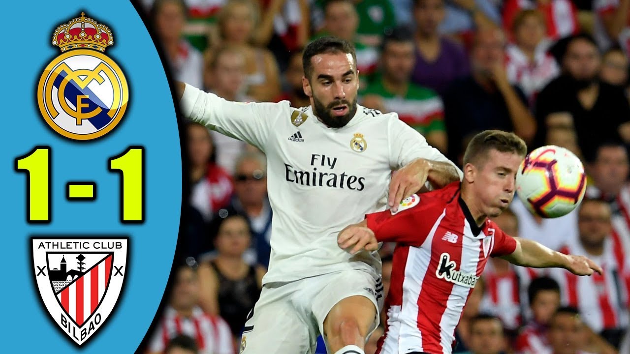 Athletic Bilbao vs Real Madrid 1-1 Ang.k 15/09/2018