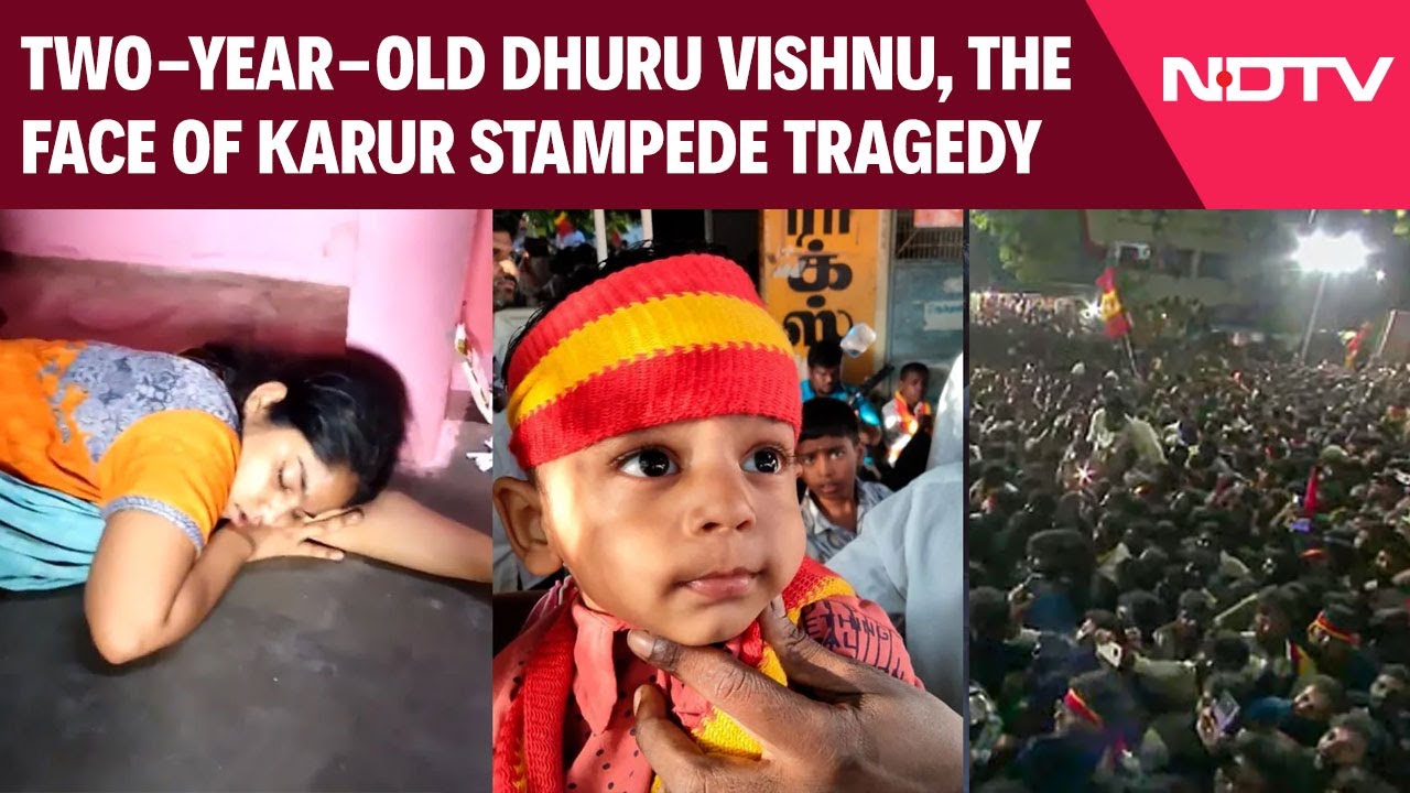 Karur News | Two-Year-Old Dhuru Vishnu, The Face Of Karur Stampede Tragedy