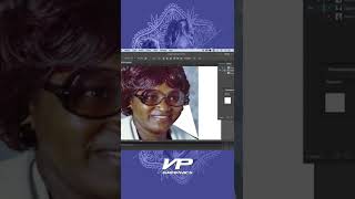 THE PROCESS… My Grandma Turned 90‼️ #VPGraphics