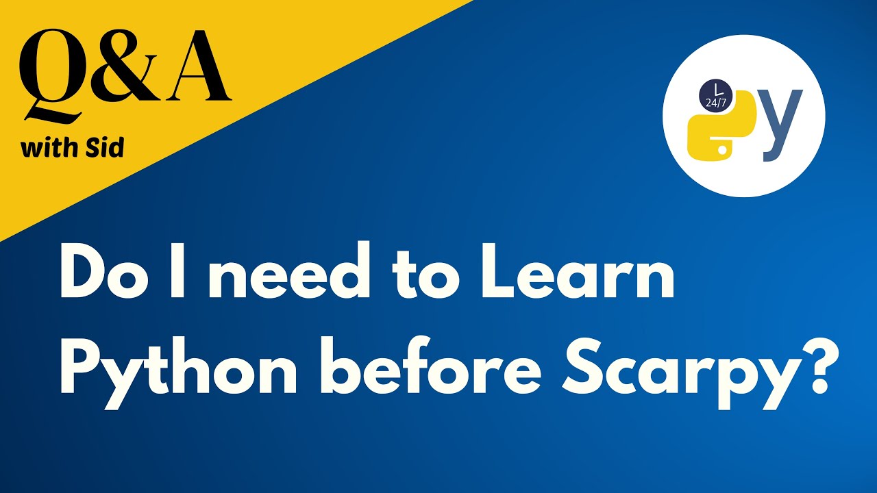 How should I learn scrapy ?