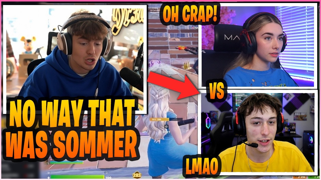 CLIX Feels BAD For SOMMERSET After PETERBOT WKEYS Her IN FNCS & Plays ...