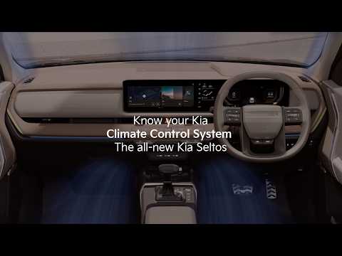 Know Your Kia | Climate Control System | The all-new Kia Seltos