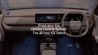 Know Your Kia | Climate Control System | The all-new Kia Seltos