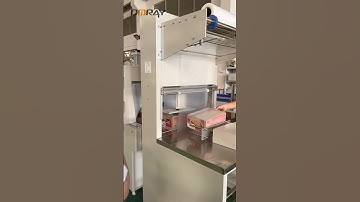 Cartons semi-automatic heat shrink wrap machine, output 3-5packs/min #machine #factory #packing